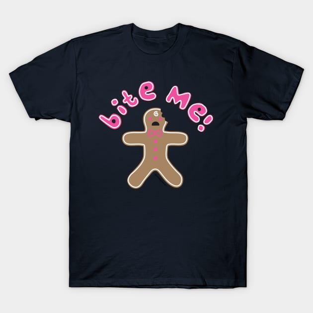 BITE ME T-Shirt by toddgoldmanart